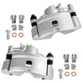 cciyu Front Left & Right Disc Brake Calipers w/Bracket 19B1380 19B1379 - size: Front[19B1380+19B1379]