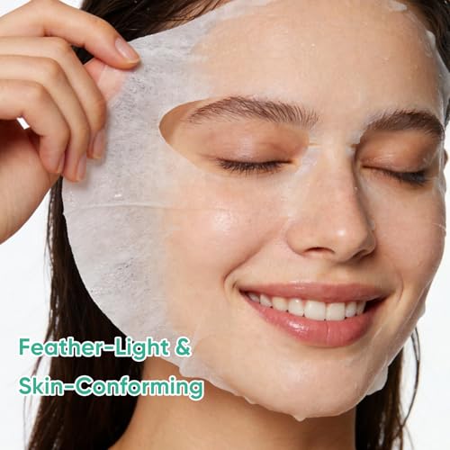 Acne Face Mask Skincare, Sheet Masks for Acne Prone, 10 Pack - color: Salicylic Acid Mask