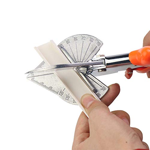 Multi Angle Miter Shear Cutter Hand Tools Blade for Universal Multi Angle Miter Shear Cutter Replacement(2PCs) - color: 2pcs