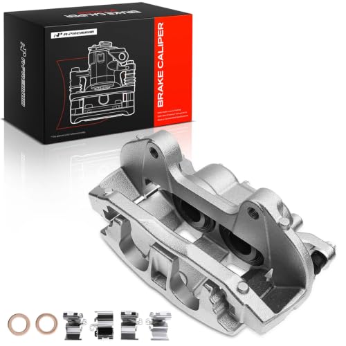 A-Premium Disc Brake Caliper Assembly with Bracket Compatible with Select Dodge Models - Journey 2012 2013 2014 2015 2016 2017 2018 2019 2020 - Front Left Driver Side