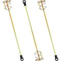 Lasnten 3 Pcs Paint Mixer for Drill, 1 to 5 Gallon Bucket, Gold - color: Gold, style: Style 1