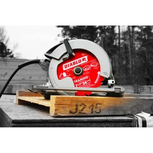 Diablo Framing Saw Blade - 7-1/4" x 24-Tooth, 8000 Max RPM, 10-Pack - size: 5/8" Arbor x 7-1/4" Dia (10 Pack)