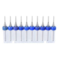 uxcell PCB Drill Bits 0.5mm Tungsten Carbide Rotary Tool 1 Set (10 Pcs) - size: 0.5mm,1Set (10Pcs)