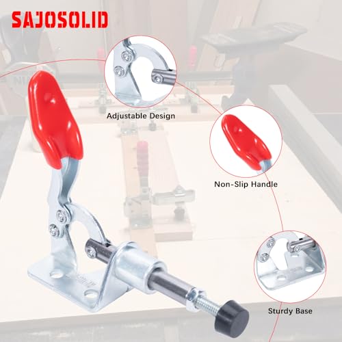 6-Pack 301A Push Pull Toggle Clamp, 99 lb Holding Capacity - style: 301A,6PK