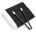 G2PLUS 100PCS Disposable Lip Gloss Applicators, Lipstick Brushes and Wands - color: Black
