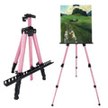RRFTOK Pink 17-66 Inch Adjustable Art Easel Stand for Painting and Sign - style: 66Pink 1-pack
