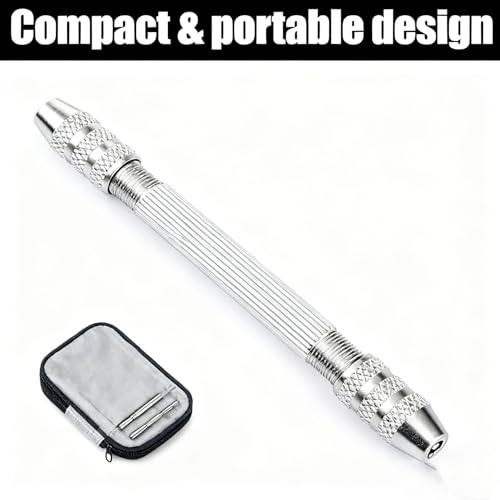 3 PCS Double-Ended Pin Vise Set