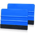 2 Pcs Wallpaper Smoothing Tool, Vinyl Felt Squeegee Window Tint Film Tool