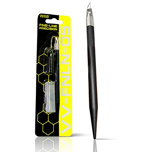 VViViD Professional-Grade Craft Knife, Fine-Line Precision, Ultra-Light With 5 Replacement Blades - color: Professional Grade