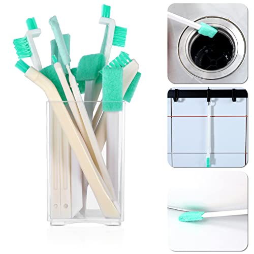 16 Pcs Small Household Cleaning Brushes Detail Crevice Cleaner Brush