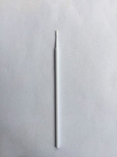 Disposable Micro Applicator Brushes Dental Brush for Oral/Eyelash Extensions Makeup 400pcs (White) - color: White