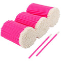 700 Piece Disposable Lip Wands - Lip Brushes, Lipstick & Gloss Applicators - Lint Free Makeup Applicator Brush Beauty Tool - Rose Pink - color: Rose