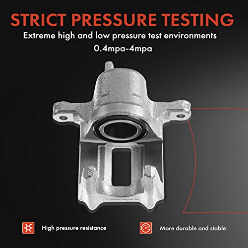 A-Premium Rear Right Passenger Disc Brake Caliper without Bracket - style: Rear Passenger