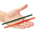 Mr. Pen- Small Architectural Scale Ruler, Aluminium, 6 Inch, 2 Pack - color: B. Green & Orange