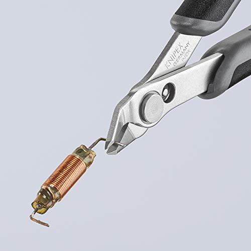KNIPEX Tools 78 03 125 ESD Electronic Super-Knips, 5-Inch - size: 5-Inch without Lead Catcher