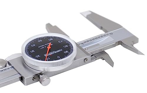 Accusize Black Face Dial Caliper 0-6 in x 0.001 in, P920-B216