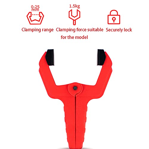 2/4/20 PCS Seamless Auxiliary Clamp Model Tool for Hobby Model DIY - color: 4pcs