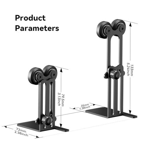 Longer Laser engraver's Rotary Roller Lift Stand Allows for Height Adjustment, Making it More Effectively Compatible with The Rotary Rollers of Most Laser engravers. - size: 5*6.3*4.5mm