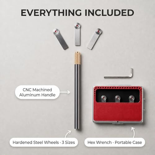 HUBEST Model Rivet Maker Tool, Small Diameter 1.2-1.5mm, for 1/32 Scale - size: RM-S5