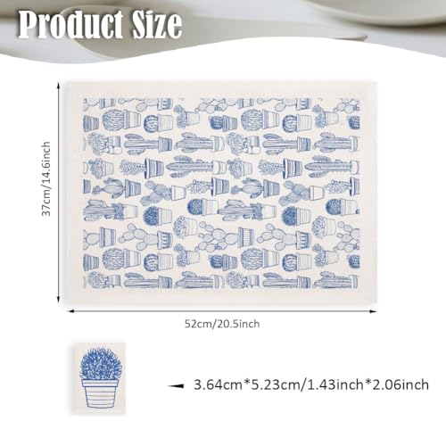 SUPERDANT 5PCS Underglaze Transfers Pottery Transfer Paper for Clay - style: Western Cactus