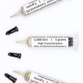 TechDiamondTools Diamond Polishing Paste Kit — 3 Grits (1200, 2000, 4000) | USA Made | Oil-Based Syringes | Progressive Polishing Set for Metal, Glass, Gemstone, Knife, Jewelry | 50% Diamond Powder - size: 1200 2000 4000 Grit, style: High 50% concentratio