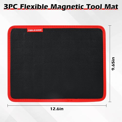 TOOLEAGUE 1Pc Magnetic Tool Mat with 25Lb Telescoping Magnetic Pickup Pen - size: 1Pc Magnetic Mat with Pickup Tool