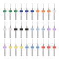 PATIKIL 30 Pack 0.65mm Micro Drill Bits Carbide Tungsten Steel - size: 0.65mm