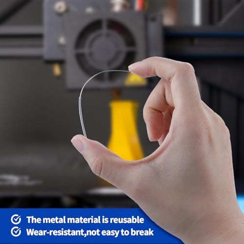 50 PCS 3D Printer Nozzle Cleaning Kit, 0.4 mm Stainless Steel Nozzle Cleaning Needles, 3D Printer Nozzle Cleaner Tool, for 3D Printer Accessory, Improved Printing Performance - size: 0.4 mm