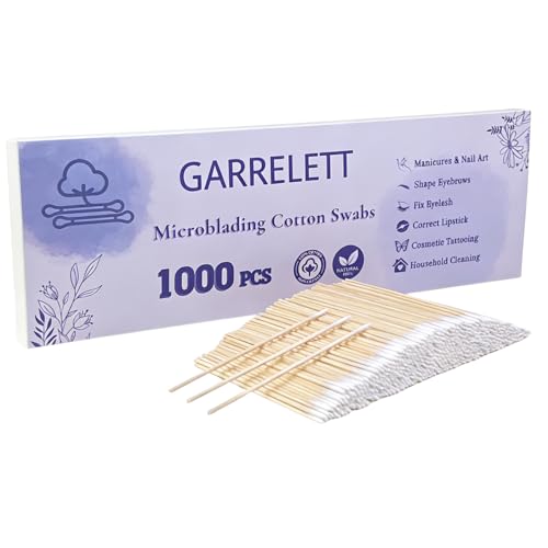 1000 PCS Pointed Cotton Swabs for Makeup and Nails, Micro Tips - color: 1000 ct