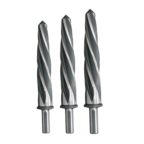 Drill America 3 Piece Bridge/Construction Reamer Set, (Sizes 1/2", 3/8" and 3/4 with 1/2" Shank) DWR Series - size: 3 Piece Kit (1/2" - 5/8")