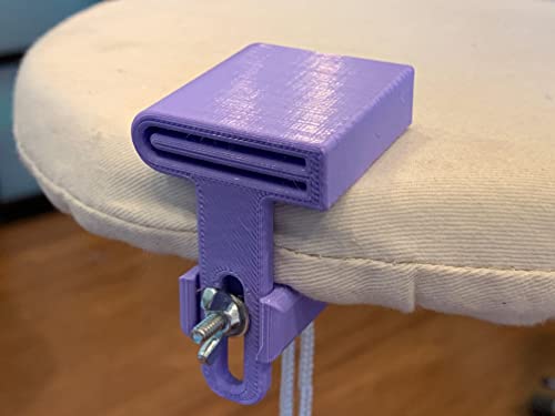 Third Hand Binding Folder Clip and Binding Wheel for Quilting and Sewing by Purple Hobbies, Making It Easier to Create Binding and Store. (Black 2.5" ) - color: Black 2.5"