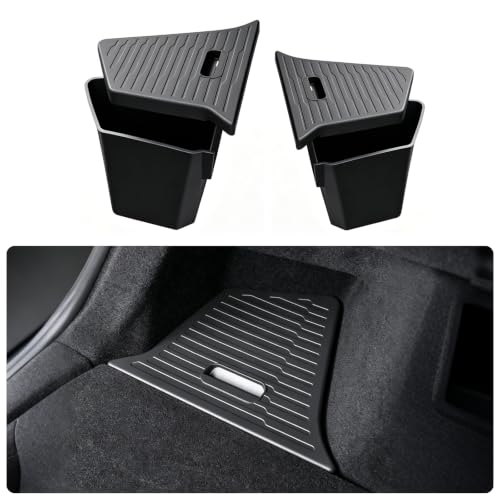Trunk Storage Bins for 2025 2026 Tesla Model Y Juniper