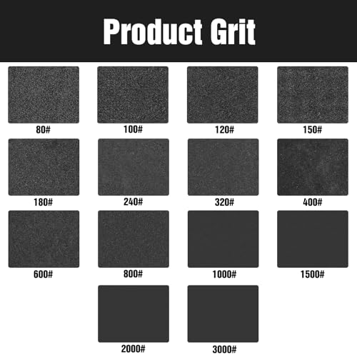 100 Pcs 5 inch Wet Dry Sanding Discs 3000 Grit 8 Hole Hook and Loop - style: 100 Pcs-3000 Grit