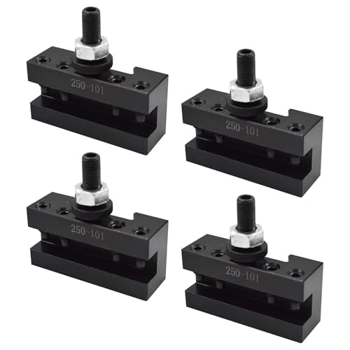 4 Pcs 250-101 AXA #1 Quick Change Tool Post Holders Steel Turning Tool - color: 250-101