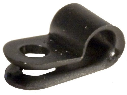 Morris 22450 Plastic Cable Clamp, 1/2-Inch, UV Black, 10-Pack - size: UV Black 1/2"