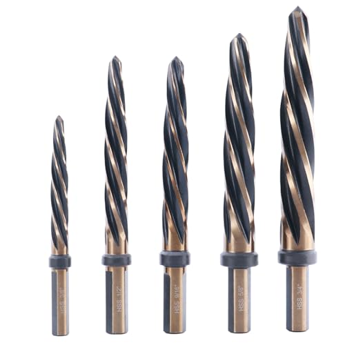 Accusize Chucking Reamer Set, 3/8", 1/2", 9/16", 5/8", 3/4", Premium Kit - size: 3/8", 1/2", 9/16'', 5/8", 3/4", Premium kit