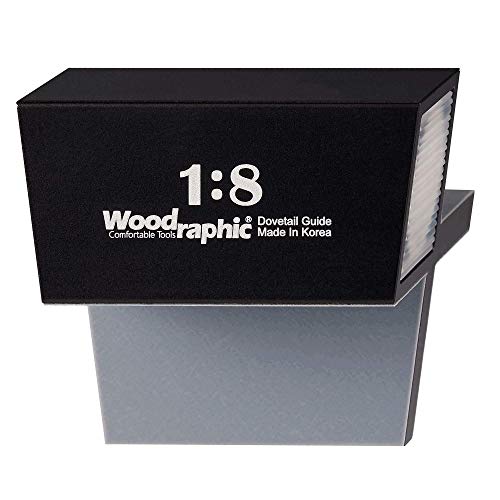 Dovetail Saw Guide – 1:8 Angle for Hard Wood – CNC Machined Magnetic Layout Tool for Accurate Joinery, Marking Lines, and Hand-Cut Woodworking Projects - size: Saw Guide - 1:8 for Hard Wood