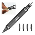 Case Prep Multitool, Case Chamfer Deburring Tools for Reloading - color: Black