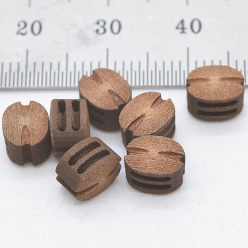 Model Shipways Beautiful Blocks 2 Sheave Wood Block 20 Pack (5.0 mm) - size: 5.0 mm