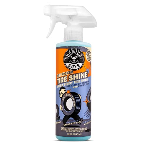 Chemical Guys, Tire Kicker Extra Glossy Tire Shine for Rubber & Trim, 16 oz - size: 16 Fl Oz (Pack of 1), style: Only