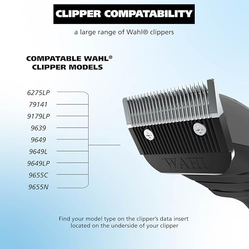 Wahl Clipper Detachable Cordless Hair Clipper Blade Replacement Set