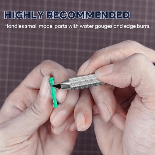 Stedi All Metal Craft Hobby Knife Kit, Model Hobby Making Tools - color: Blue