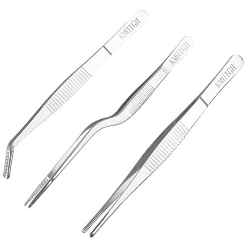 Gardening Tweezers Set, 3-Piece Stainless Steel Picking Tools