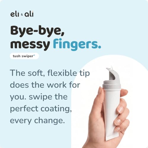 Eli & Ali Tush Swiper - Diaper Cream Applicator Fits Most Creams, Grey 2pk - color: Grey, size: 1 Count (Pack of 2)