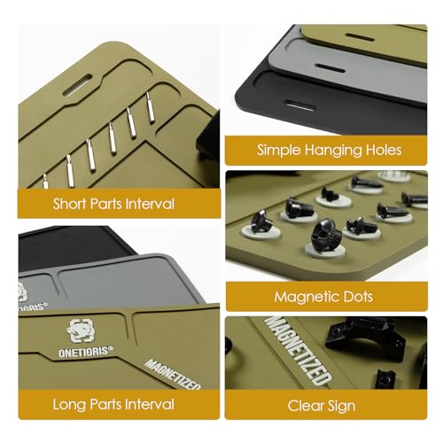 OneTigris Gun Cleaning Mat, Gun Mat - color: Brown, size: Small