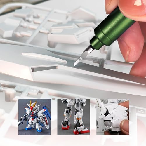 Tungsten Steel Scribing Tool (0.1/0.15/0.2mm) for Gundam & Resin Models - Panel Line Engraving & Detailing Set