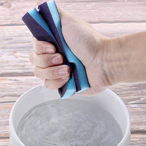 eBoot Sanding Sponge Grit Sanding Blocks, Washable and Reusable Sand Sponge Kit, 12 Pieces (Fine Grade)