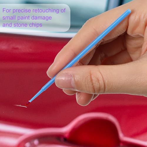 Oruola 300pcs Micro Applicator Brush,Microbrush Applicators,Touch Up Paint Brushes for Automotive Paint Chip Repair Disposable,3 Different Sizes Disposable Micro Brushes(1.5/2/2.5 mm)