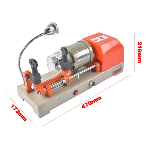 Hardware cutting machine, 110V Cutter Cutting Machine for Cutting Metal Parts, 4-Sided Slotting, Dust Guard & Dual-Power Modes