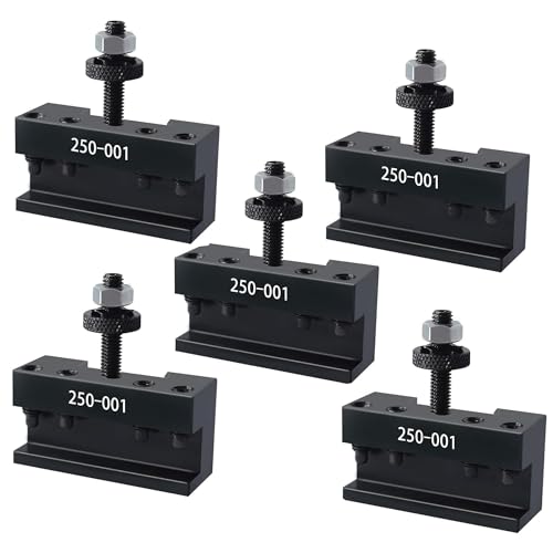 5Pcs 250-001 OXA #1 Quick Change Tool Post Turning & Facing Holder - color: 250-001